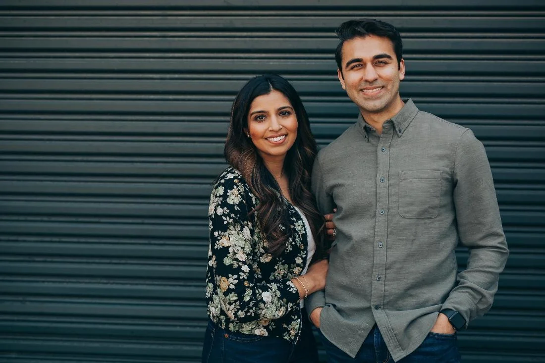 Dr. Khurram Lalani and his wife